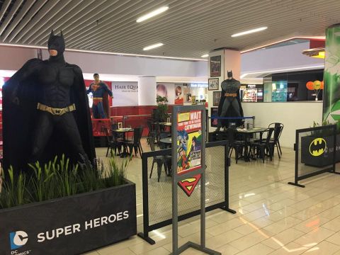 Superhero cafe in kl