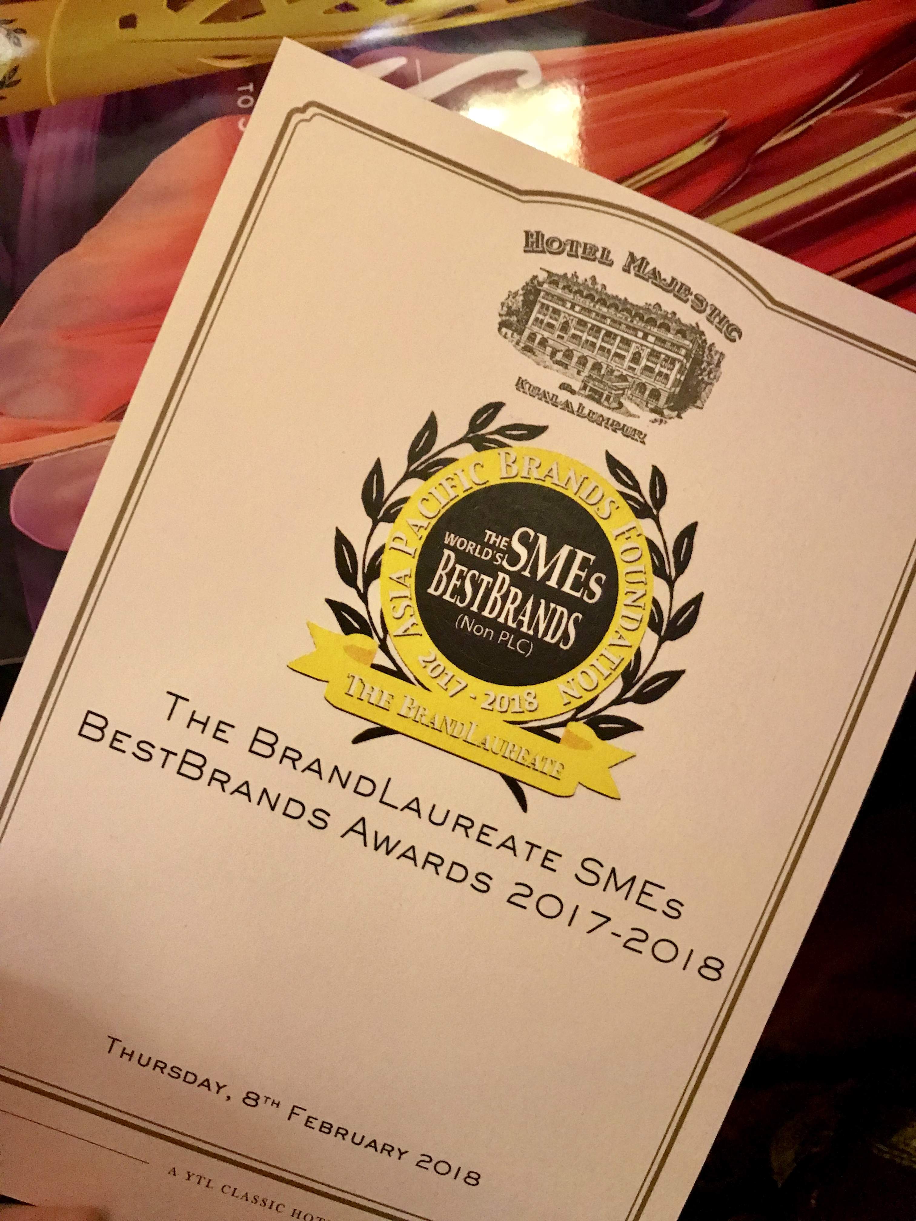 SME Best Brand Award 2018